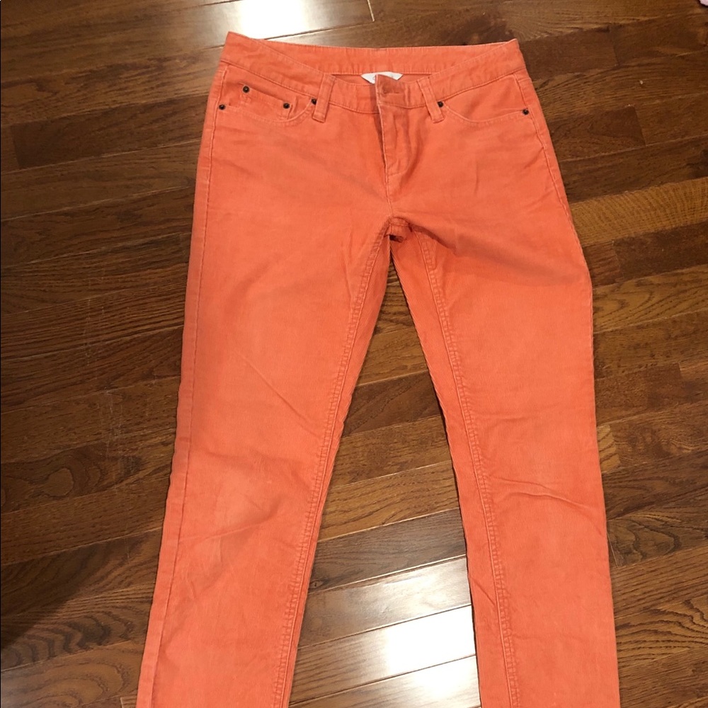 Ladies Garnet Hill corduroys, size 2